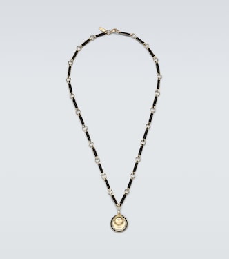 Element 18kt gold chain necklace with onyx | FoundRae