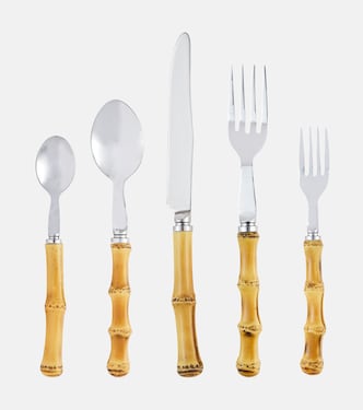 Bamboo 5-piece flatware set | Les-Ottomans