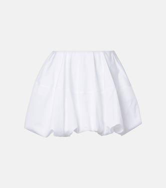 Cotton poplin miniskirt | Alaïa