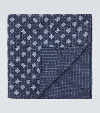 Silk pocket square | Brunello Cucinelli