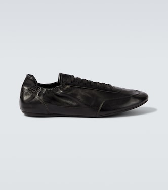 Collapse leather sneakers | Prada