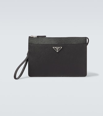 Saffiano leather pouch | Prada